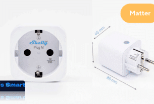 Shelly Plug M Gen3 Smarte Steckdose mit Matter und Leistungsmessung