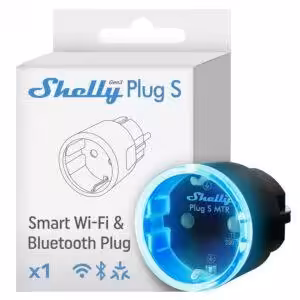 Shelly Plug S Gen3 Schwarz