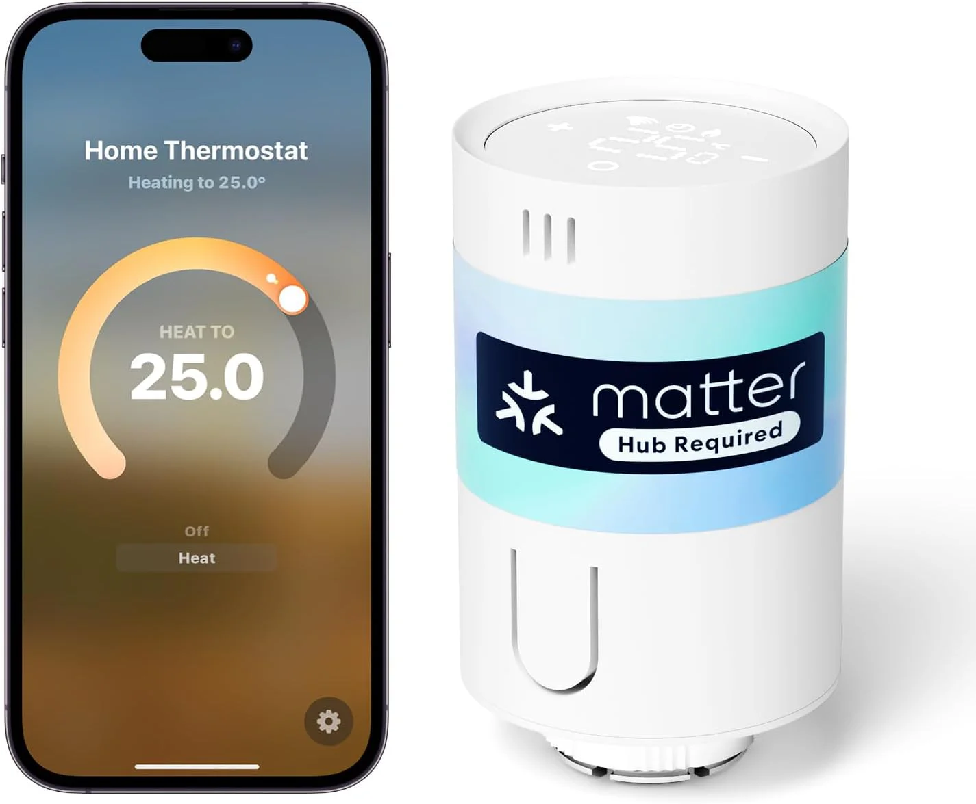 Meross Matter Heizkörperthermostat