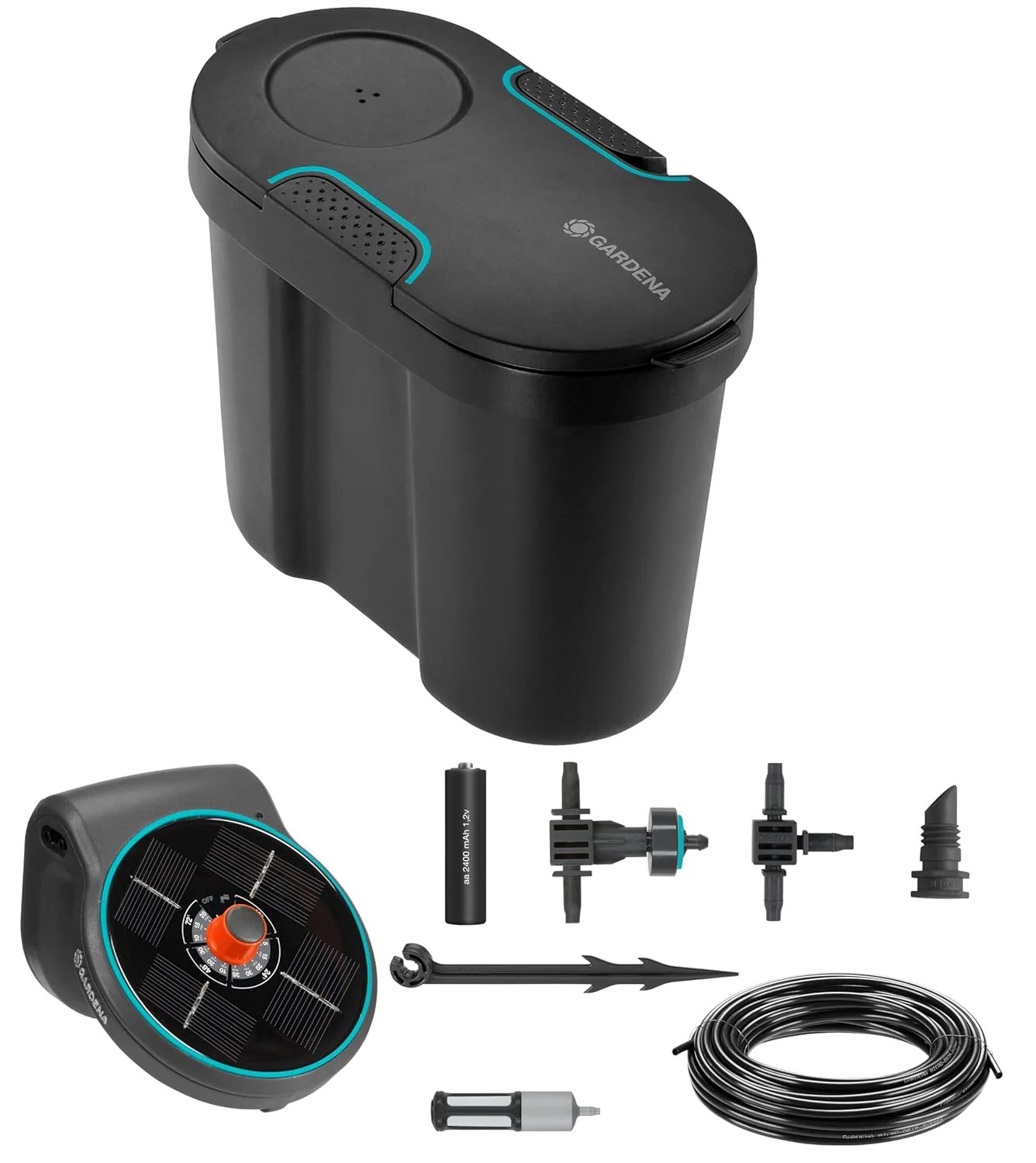 Gardena Solar Irrigation AquaBloom Set incl. water reservoir