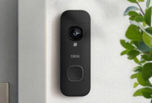 Sonnette vidéo Blink 2K+ (Batterie, Dernière génération) | Enregistrement complet