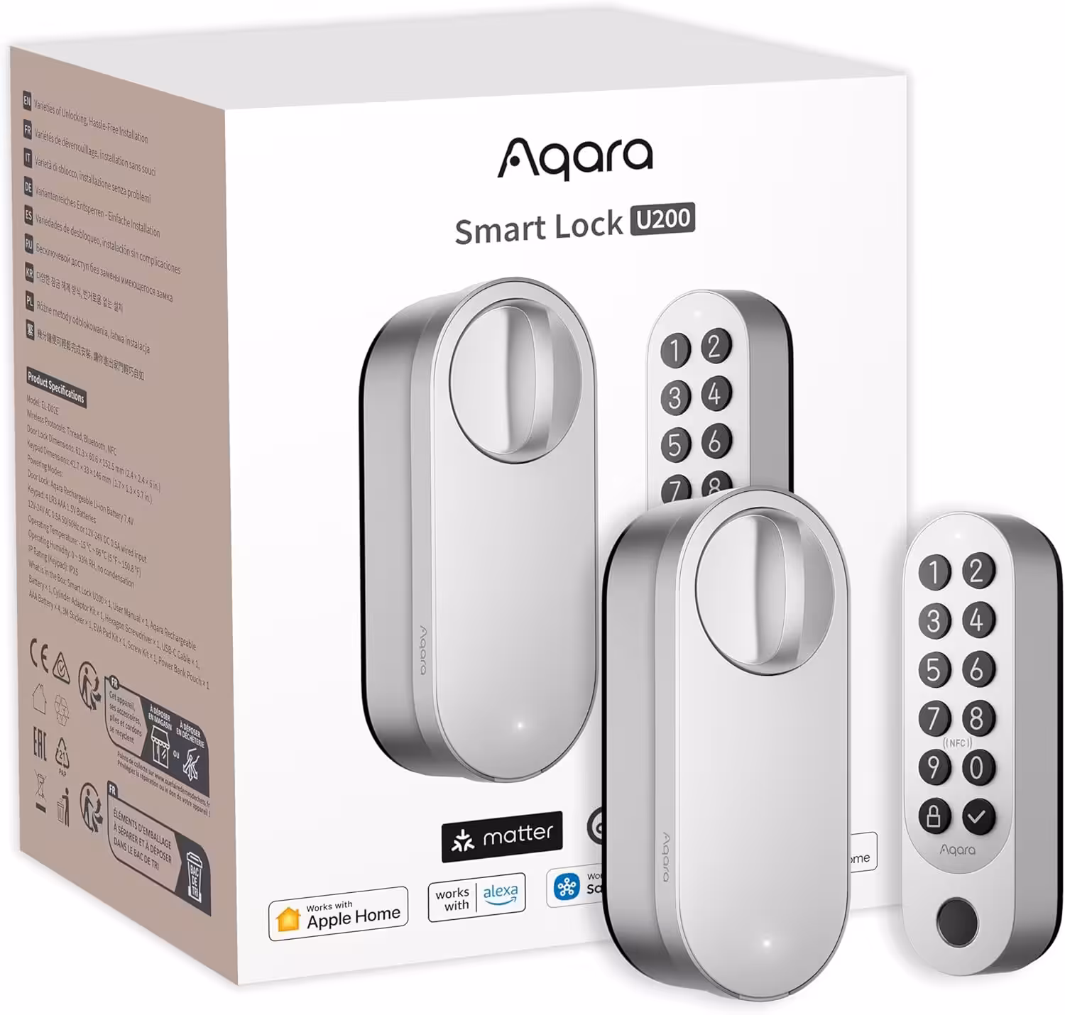 Aqara Smart Lock U200 (mit Fingerabdruck)