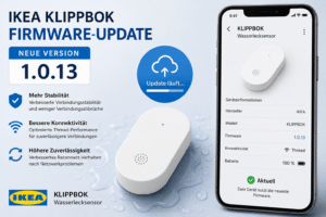 IKEA KLIPPBOK Firmware-Update 1.0.13 soll Verbindungsprobleme verbessern