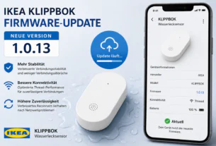 IKEA KLIPPBOK Firmware-Update 1.0.13 soll Verbindungsprobleme verbessern