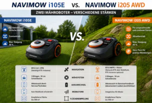 Navimow i105E vs. i205 AWD: The most important differences compared