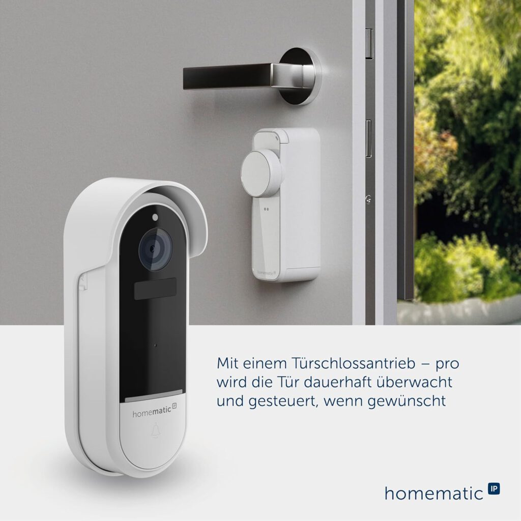 Video-Türklingel mit dem neuen Homematic IP Türschlossantrieb – pro