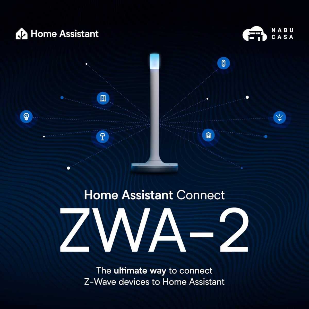Adaptateur Home Assistant Connect ZWA-2 pour Z-Wave