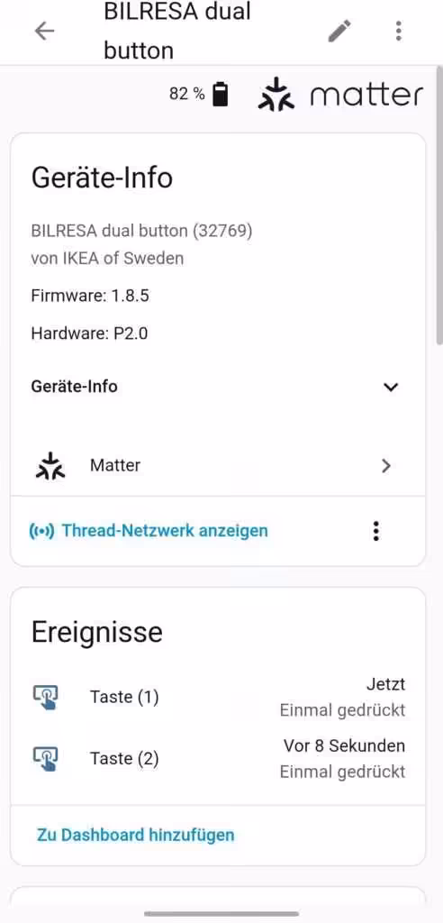Panoramica dei dispositivi di Home Assistant