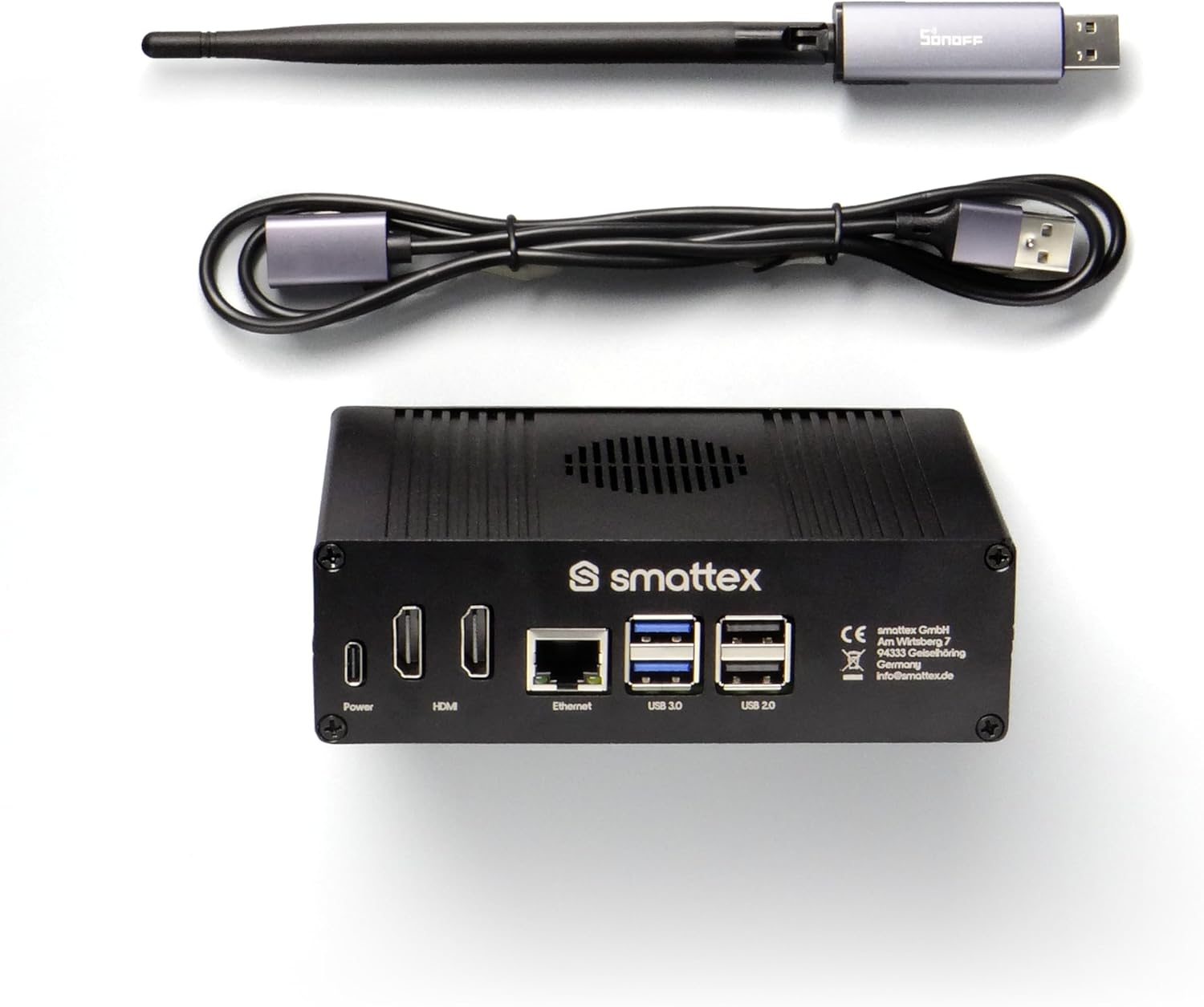 Set smattex Home Assistant Plug & Play nero