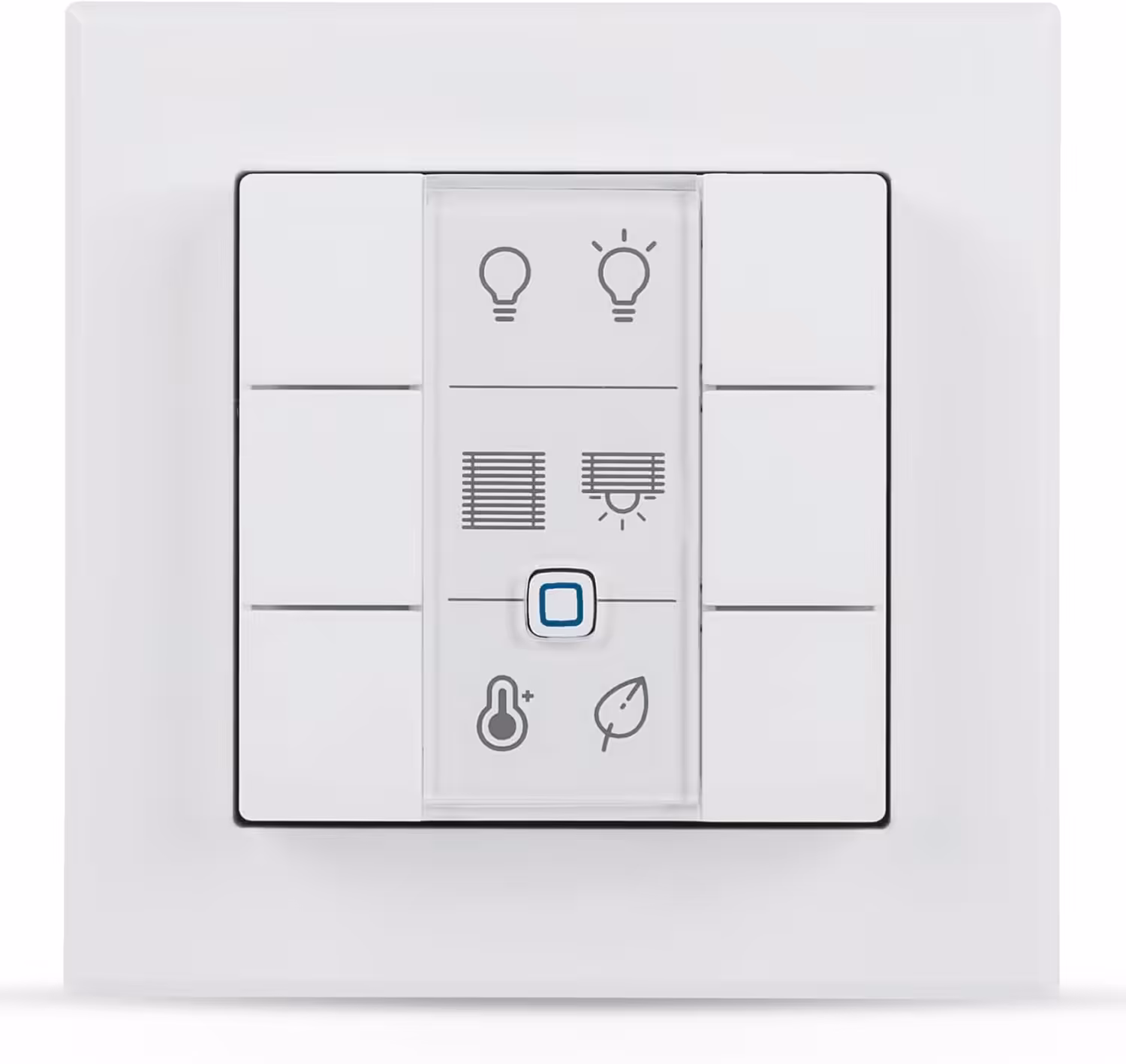Commande murale Homematic IP Smart Home – 6 boutons, à piles