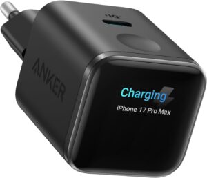 Anker Nano 45W USB C Ladegerät mit Display GaN